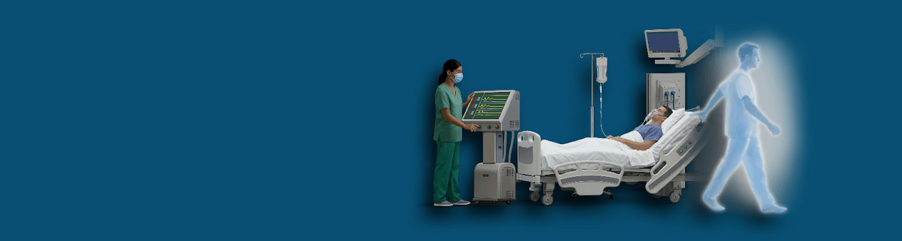 hero image, observing a patient experience clinical death