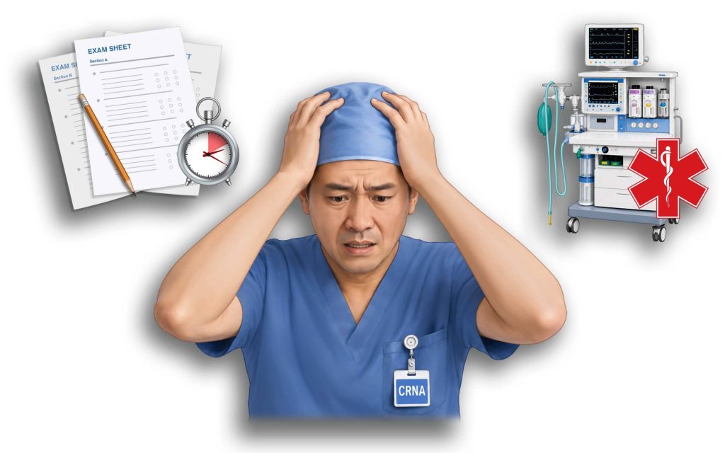CRNA job can be stressful